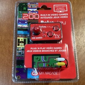 My Arcade Retro play 200 Built-in Video Games New